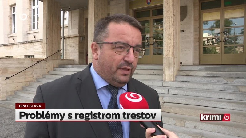 Problémy s registrom trestov