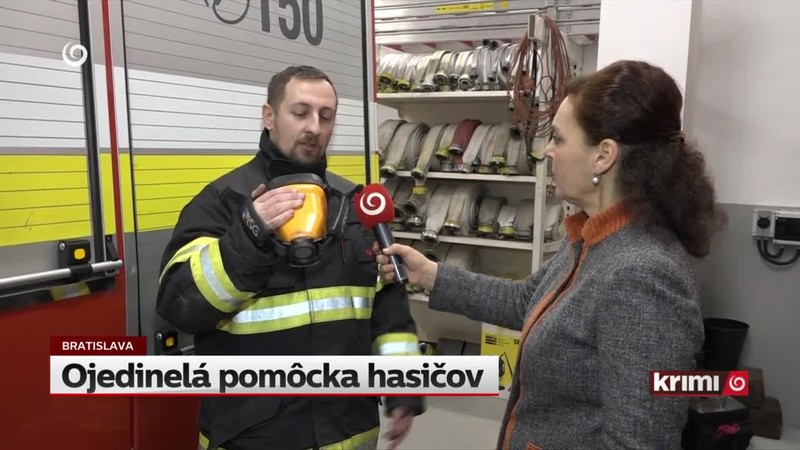 Ojedinelá pomôcka hasičov
