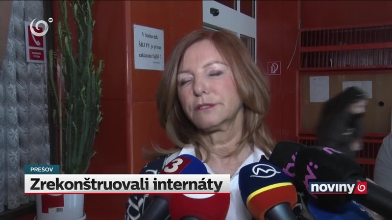 Zrekonštruovali internáty