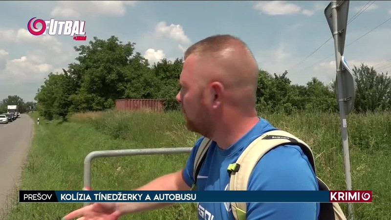 KOLÍZIA TÍNEDŽERKY A AUTOBUSU