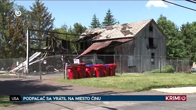 PODPAĽAČ SA VRÁTIL NA MIESTO ČINU