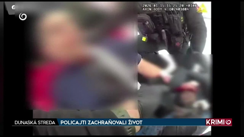 POLICAJTI ZACHRAŇOVALI ŽIVOT