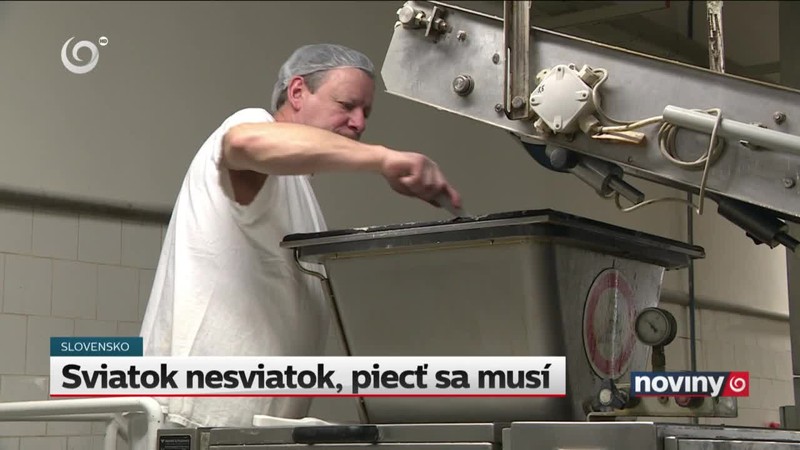 Sviatok nesviatok, piecť sa musí