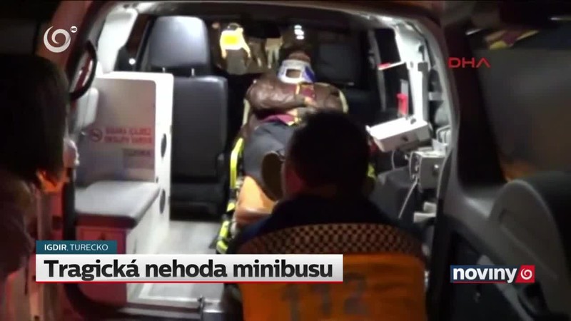 Tragická nehoda minibusu