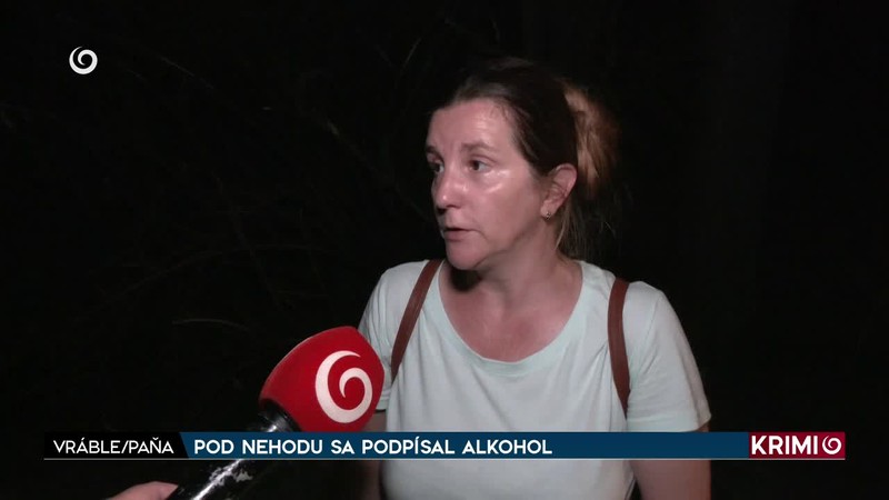 POD NEHODU SA PODPÍSAL ALKOHOL