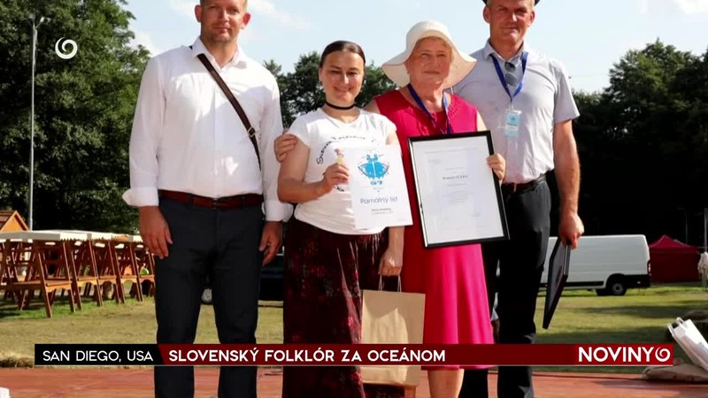 SLOVENSKÝ FOLKLÓR ZA OCEÁNOM