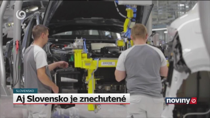 Aj Slovensko je znechutené