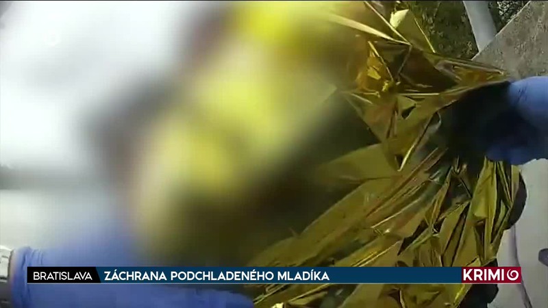 ZÁCHRANA PODCHLADENÉHO MLADÍKA