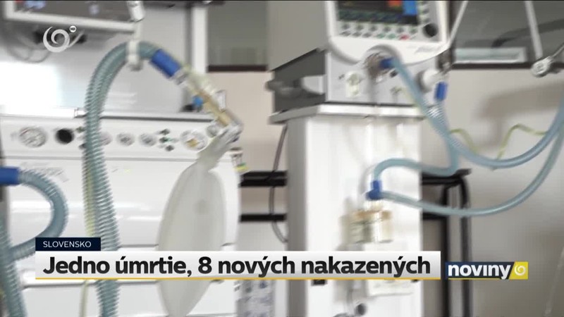 Jedno úmrtie, 8 nových nakazených