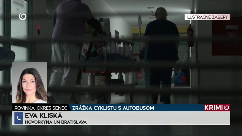 ZRÁŽKA CYKLISTU S AUTOBUSOM