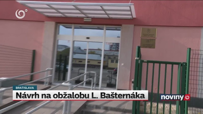 Návrh na obžalobu L. Bašternáka