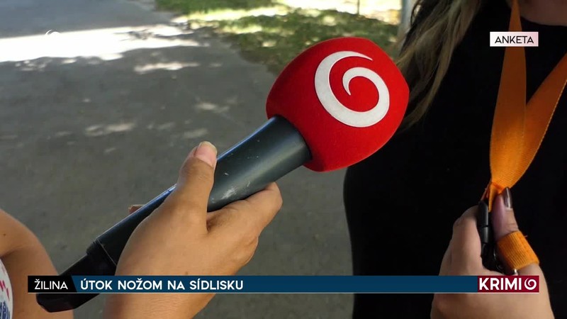 ÚTOK NOŽOM NA SÍDLISKU