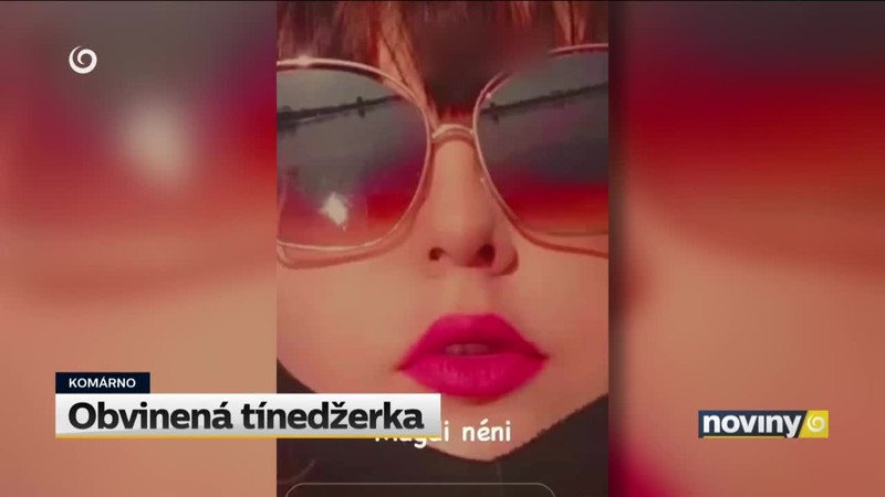 Obvinená tínedžerka
