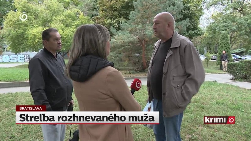 Streľba rozhnevaného muža