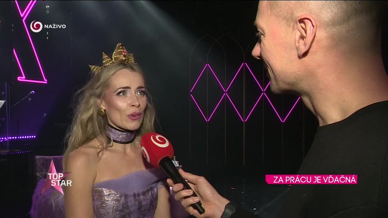 ZA PRÁCU JE VĎAČNÁ