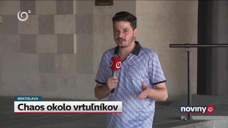 Chaos okolo vrtuľníkov