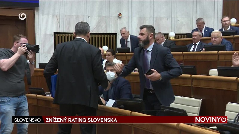 ZNÍŽENÝ RATING SLOVENSKA