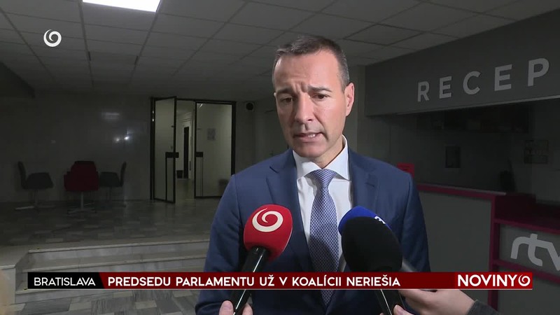 PREDSEDU PARLAMENTU UŽ V KOALÍCII NERIEŠIA