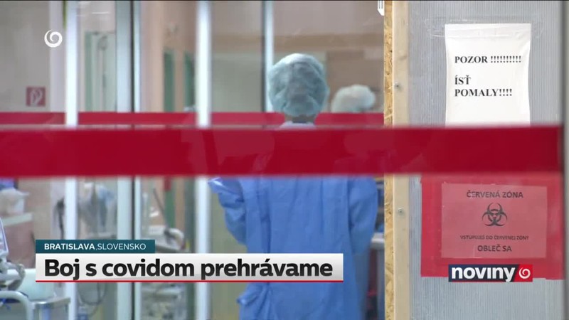 Boj s covidom prehrávame