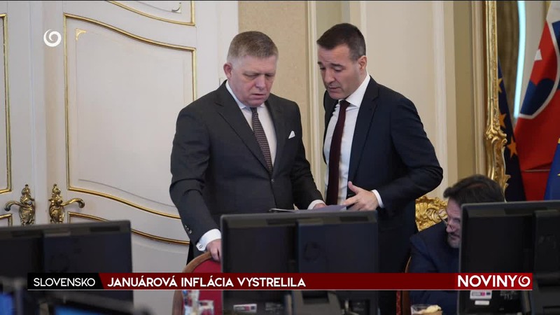 JANUÁROVÁ INFLÁCIA VYSTRELILA