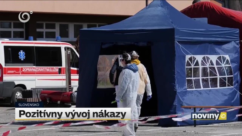 Pozitívny vývoj nákazy