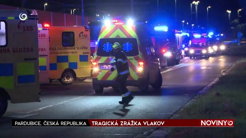 TRAGICKÁ ZRÁŽKA VLAKOV