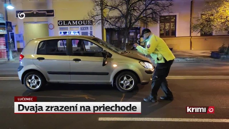 Dvaja zrazení na priechode