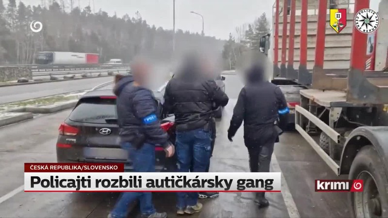 Policajti rozbili autičkársky gang