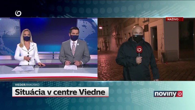 Situácia v centre Viedne