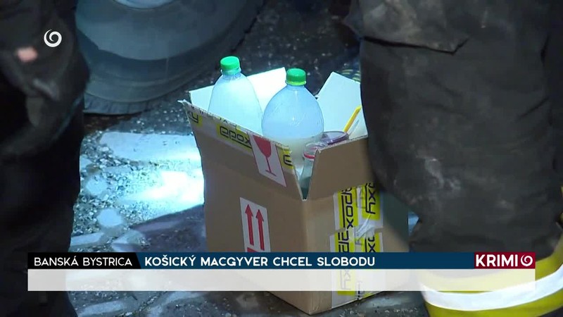 KOŠICKÝ MACGYVER CHCEL SLOBODU