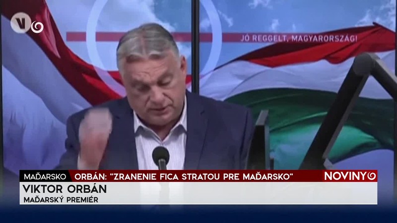 ORBÁN: "ZRANENIE FICA STRATOU PRE MAĎARSKO"