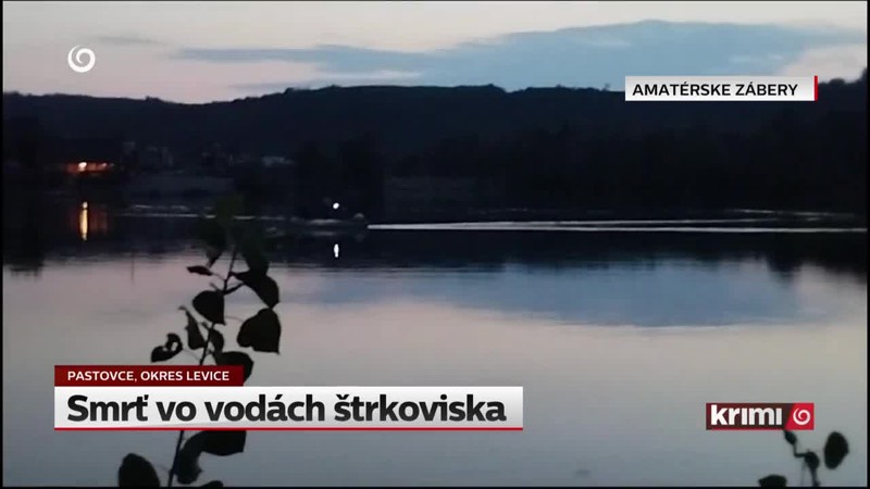Smrť vo vodách štrkoviska