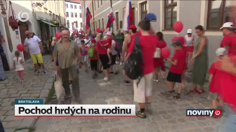 Pochod hrdých na rodinu