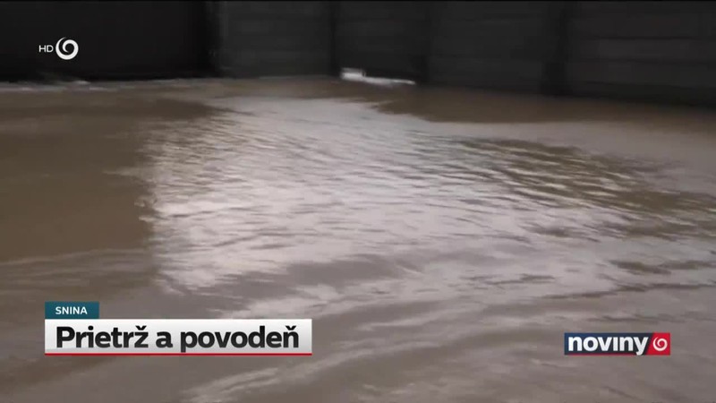 Prietrž a povodeň