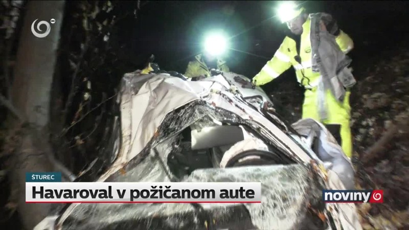 Havaroval v požičanom aute