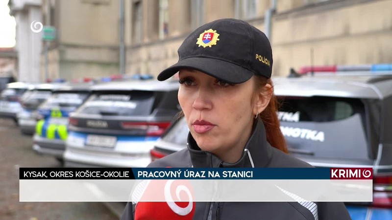 PRACOVNÝ ÚRAZ NA STANICI