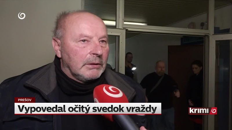 Vypovedal očitý svedok vraždy
