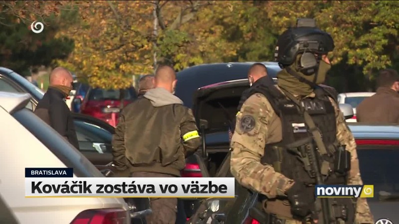 Kováčik zostáva vo väzbe