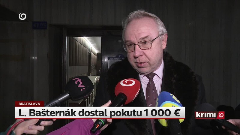 L. Bašternák dostal pokutu 1 000 €