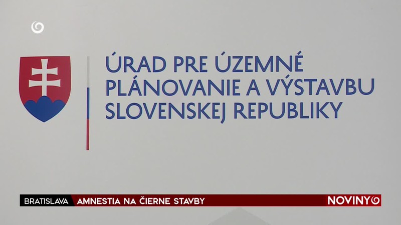 AMNESTIA NA ČIERNE STAVBY