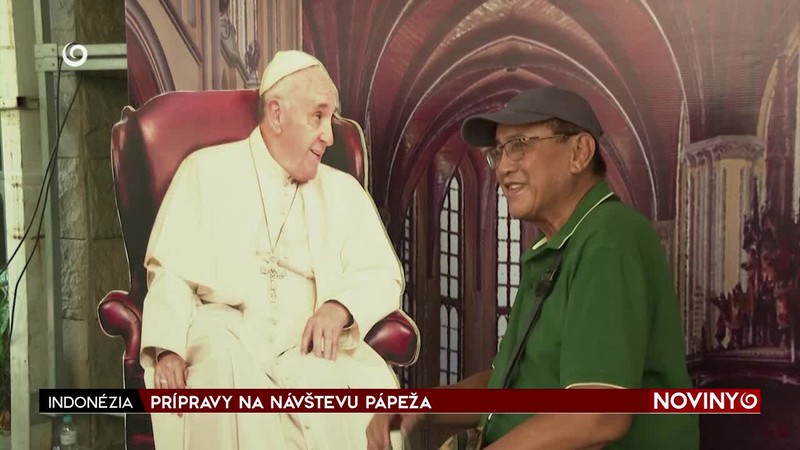 PRÍPRAVY NA NÁVŠTEVU PÁPEŽA