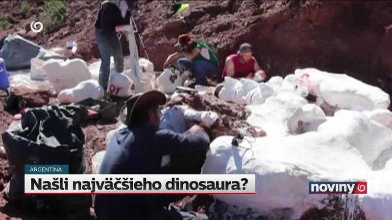 Našli najväčšieho dinosaura?