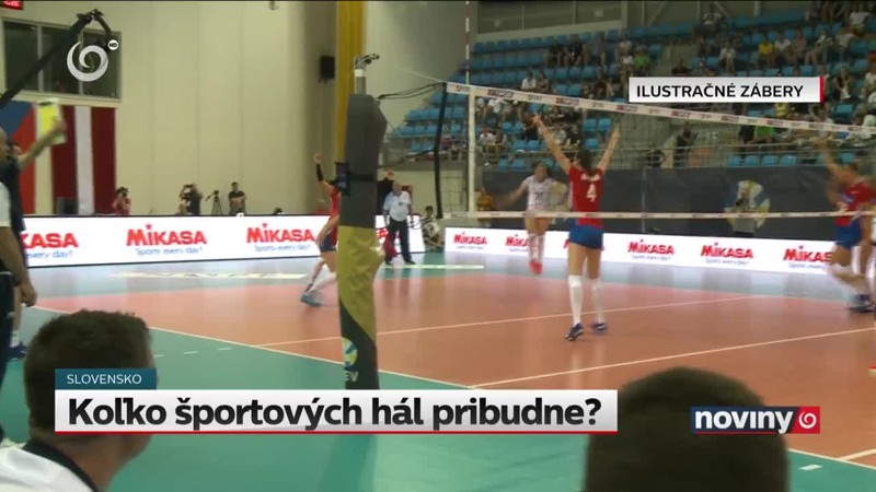 Koľko športových hál pribudne?