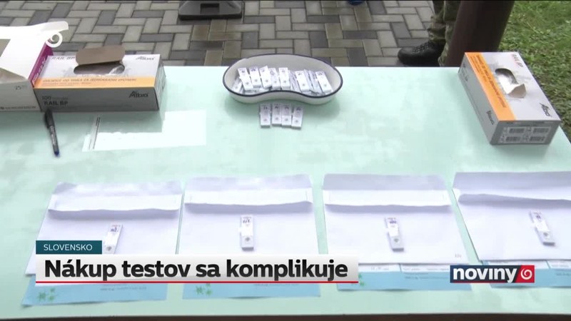 Nákup testov sa komplikuje