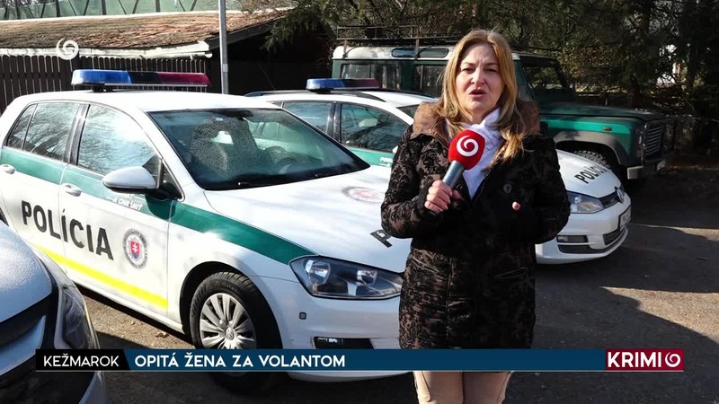 OPITÁ ŽENA ZA VOLANTOM