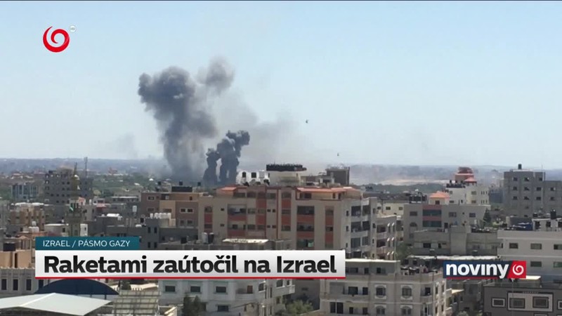 Raketami zaútočil na Izrael