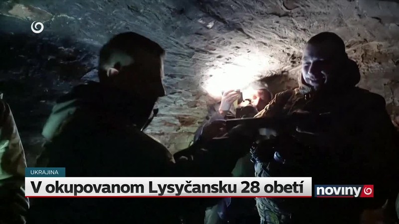 V okupovanom Lysyčansku 28 obetí