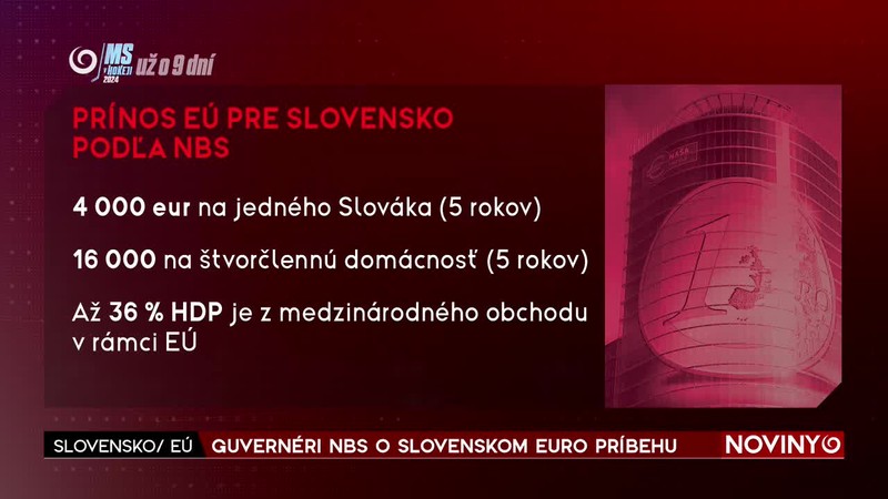 GUVERNÉRI NBS O SLOVENSKOM EURO PRÍBEHU