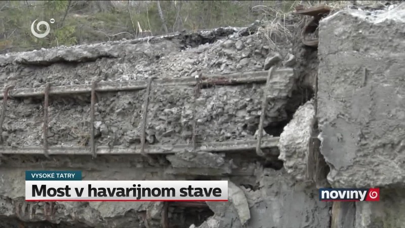 Most v havarijnom stave