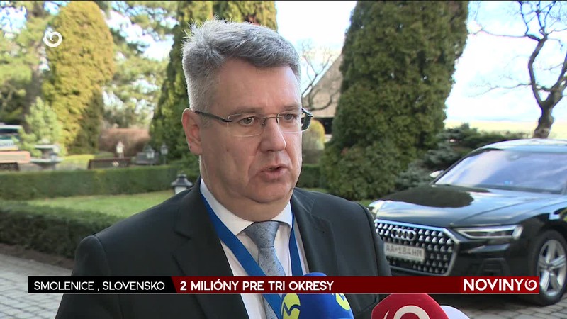 2 MILIÓNY PRE TRI OKRESY